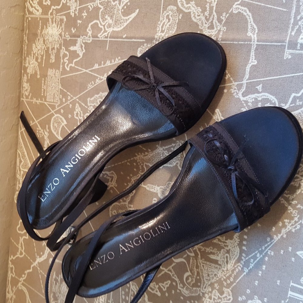 Women block heel dressy sandals